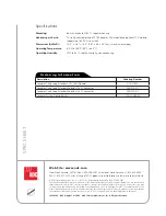 Предварительный просмотр 2 страницы ADC Soneplex 3192 Specification Sheet