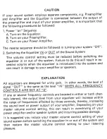 Preview for 11 page of ADC Sound Shaper Two Owner'S Manual