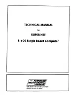 Предварительный просмотр 1 страницы ADC Super Net S-100 Technical Manual