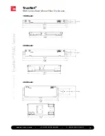 Preview for 3 page of ADC TrueNet Rack Mount Fiber Enclosures RMG Series Specification Sheet