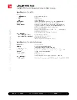 Предварительный просмотр 3 страницы ADC UltraWAVE R4S Specification Sheet