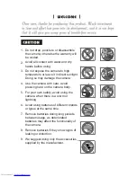 Preview for 2 page of Adcom DV 5100M User Manual