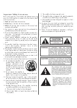 Preview for 2 page of Adcom GFA-585se User Manual