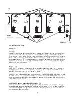 Preview for 5 page of Adcom GFA-7700 Owner'S Manual