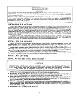 Preview for 3 page of Adcom GFB-800 Installation Instructions Manual