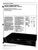 Preview for 17 page of Adcom GFT-2 Owner'S Manual