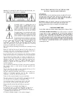 Preview for 3 page of Adcom GIA-275 User Manual