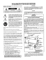 Предварительный просмотр 2 страницы Adcom GSA-700 Owner'S Manual