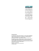 Preview for 2 page of Adcon A73 addWAVE Series User Manual