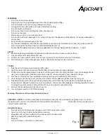 Preview for 2 page of Adcraft CTS-1800W Instruction Manual