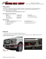 Предварительный просмотр 1 страницы ADD 2018-Current Ford F150 Installation Instructions Manual