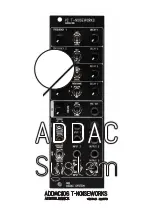 Предварительный просмотр 1 страницы ADDAC System ADDAC106 T-NOISEWORKS Assembly Manual