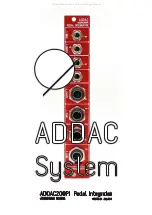 Предварительный просмотр 1 страницы ADDAC System ADDAC200PI Assembly Manual