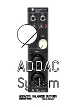 Предварительный просмотр 1 страницы ADDAC System ADDAC711 Assembly Manual