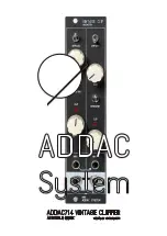 ADDAC System ADDAC714 Assembly Manual preview