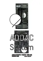 Предварительный просмотр 1 страницы ADDAC System ADDAC900PD Assembly Manual