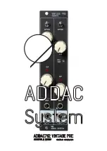 Предварительный просмотр 1 страницы ADDAC System VINTAGE PRE ADDAC712 Assembly Manual