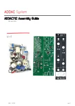 Предварительный просмотр 2 страницы ADDAC System VINTAGE PRE ADDAC712 Assembly Manual