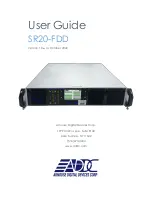 ADDC SR20-FDD User Manual предпросмотр