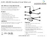 Preview for 1 page of ADDCOM ADD-20USB User Manual