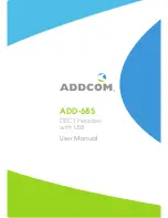 Предварительный просмотр 2 страницы ADDCOM ADD-665 User Manual