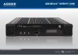 Предварительный просмотр 1 страницы ADDER ADDERLink INFINITY 3000 User Manual