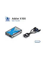 Предварительный просмотр 1 страницы ADDER AdderLink X100 User Manual