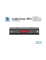 Preview for 1 page of ADDER AVPRO-DVI User Manual