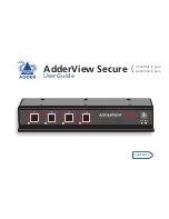 ADDER AVSD 1002 (2port) User Manual preview