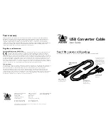 Preview for 1 page of ADDER Cable Box User Manual