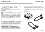 ADDER DVA Quick Start предпросмотр