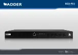 ADDER RED-PSU User Manual предпросмотр