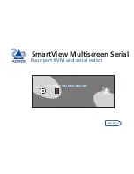 Preview for 1 page of ADDER SmartView MultiScreen Manual