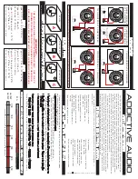 Preview for 2 page of Addictive audio aa10v2 Quick Manual