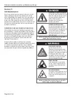 Preview for 66 page of Addison PR 036 Series Installation, Operation And Maintenance Manual