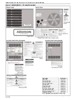 Preview for 10 page of Addison UHA 150 Installation, Operation & Service Manual