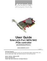 Предварительный просмотр 1 страницы Addonics Technologies AD2MS6GPX8-E User Manual