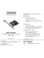 Addonics Technologies AD2U31PX2 User Manual preview