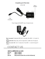 Preview for 2 page of Addonics Technologies AD4U3HE User Manual