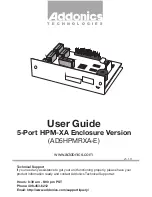 Addonics Technologies AD5HPMRXA-E User Manual preview