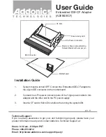 Addonics Technologies ADEBIDECF User Manual preview