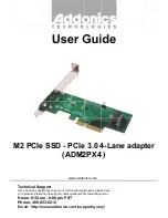 Addonics Technologies ADM2PX4 User Manual preview