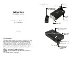 Preview for 1 page of Addonics Technologies AE25RDESU User Manual