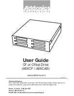 Addonics Technologies AE6CF User Manual preview