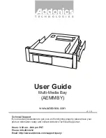 Preview for 1 page of Addonics Technologies AEMMBY User Manual