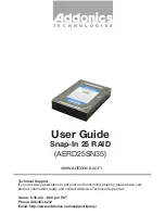 Preview for 1 page of Addonics Technologies AERD25SN35 User Manual