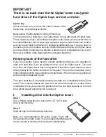 Preview for 2 page of Addonics Technologies CRT535PES User Manual