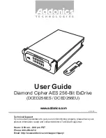 Preview for 1 page of Addonics Technologies DCED256ES User Manual