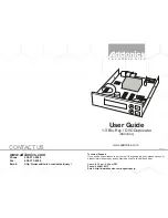 Preview for 1 page of Addonics Technologies DDU3SAS User Manual