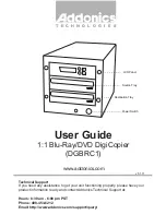 Preview for 1 page of Addonics Technologies DGBRC1 User Manual